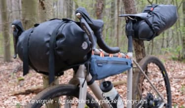 La Virgule - Les sacoches bikepacking upcyclées